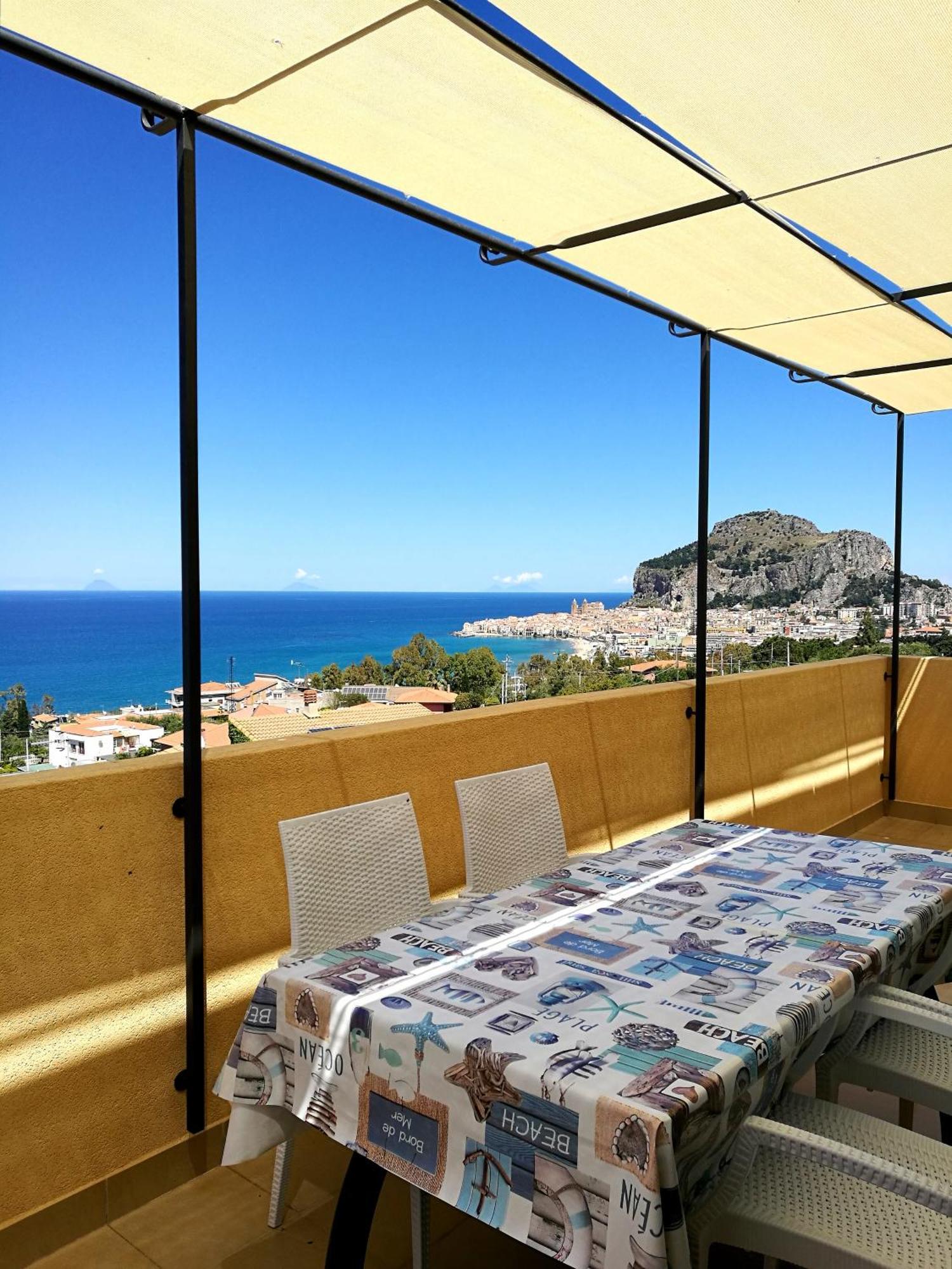 شقة Casa Panoramica Santa Lucia تْشيفالو المظهر الخارجي الصورة