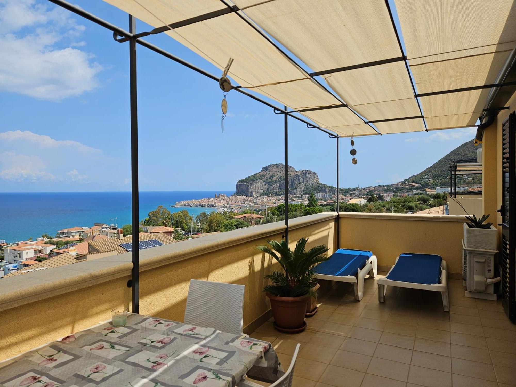 شقة Casa Panoramica Santa Lucia تْشيفالو المظهر الخارجي الصورة